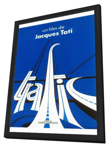 Traffic 11 x 17 Movie Poster - French Style A - in Deluxe Aluminum Frame