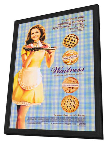 Waitress 11 x 17 Movie Poster - Style A - in Deluxe Aluminum Frame
