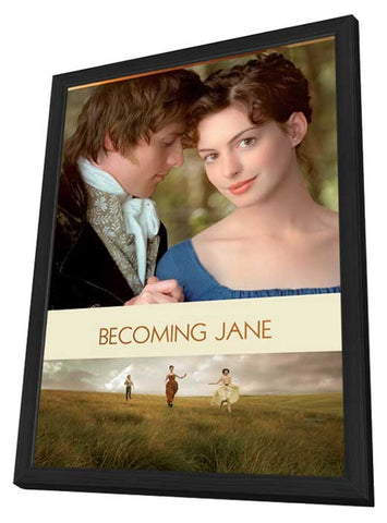 Becoming Jane 11 x 17 Movie Poster - Style C - in Deluxe Aluminum Frame