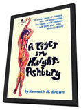 A Tiger in Haight-Ashbury 11 x 17 Retro Book Cover Poster - in Deluxe Aluminum Frame