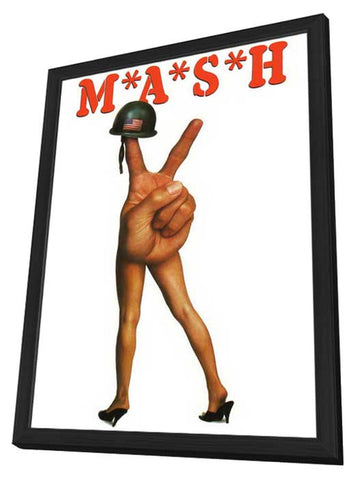 M.A.S.H. 11 x 17 Movie Poster - Style E - in Deluxe Aluminum Frame