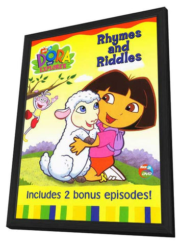 Dora the explorer 11 x 17 Movie Poster - Style A - in Deluxe Aluminum Frame