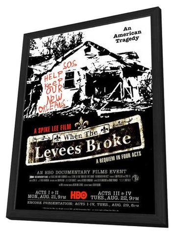 When the Levees Broke: A Requiem in Four Acts 11 x 17 Movie Poster - Style A - in Deluxe Aluminum Frame