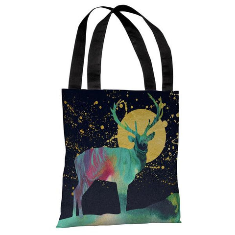 Moon Deer - Multi Tote Bag by