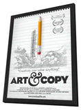 Art & Copy 11 x 17 Movie Poster - Style A - in Deluxe Aluminum Frame