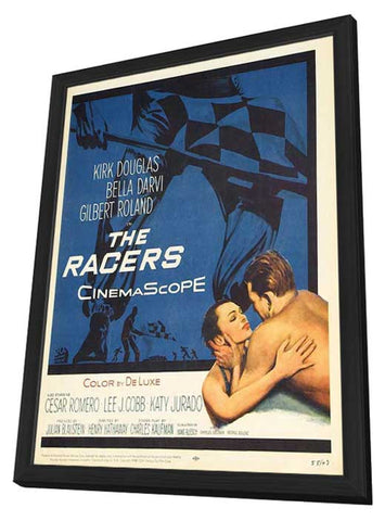 The Racers 11 x 17 Movie Poster - Style A - in Deluxe Aluminum Frame