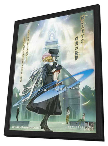 Ef: A Tale of Melodies (TV) 11 x 17 Movie Poster - Japanese Style A - in Deluxe Aluminum Frame