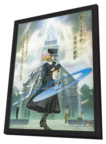 Ef: A Tale of Melodies (TV) 11 x 17 Movie Poster - Japanese Style A - in Deluxe Wood Frame