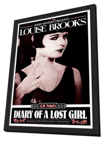 Diary of a Lost Girl 11 x 17 Movie Poster - Style D - in Deluxe Aluminum Frame
