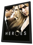 Heroes (TV) 11 x 17 TV Poster - Style W - in Deluxe Aluminum Frame