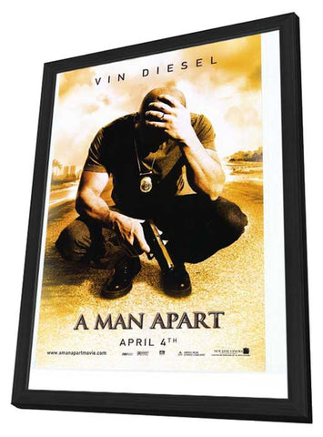 A Man Apart 27 x 40 Movie Poster - Style A - in Deluxe Wood Frame