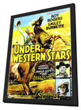 Under Western Stars 11 x 17 Movie Poster - Style A - in Deluxe Aluminum Frame