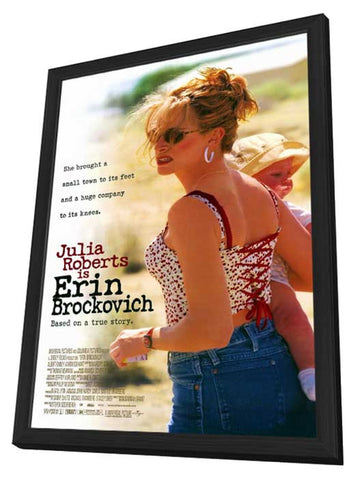 Erin Brockovich 11 x 17 Movie Poster - Style A - in Deluxe Aluminum Frame