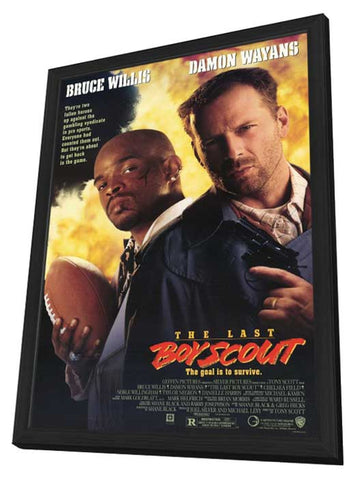 The Last Boy Scout 11 x 17 Movie Poster - Style A - in Deluxe Aluminum Frame