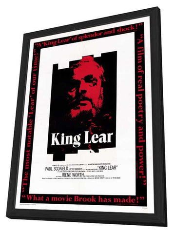 King Lear 11 x 17 Movie Poster - Style A - in Deluxe Aluminum Frame
