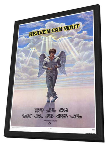 Heaven Can Wait 11 x 17 Movie Poster - Style A - in Deluxe Aluminum Frame