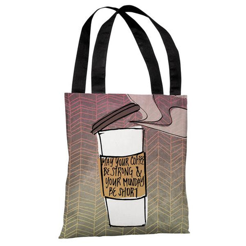 Coffee Monday Blessing - Multi Tote Bag by