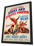 Stars and Stripes Forever 11 x 17 Movie Poster - Style A - in Deluxe Aluminum Frame