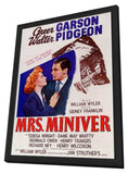 Mrs. Miniver 11 x 17 Movie Poster - Style A - in Deluxe Aluminum Frame
