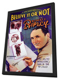 Ripley's Believe it or Not 11 x 17 Movie Poster - Style A - in Deluxe Aluminum Frame