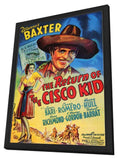 The Return of the Cisco Kid 11 x 17 Movie Poster - Style A - in Deluxe Aluminum Frame