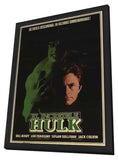 Incredible Hulk,The 11 x 17 Movie Poster - Argentine Style A - in Deluxe Wood Frame