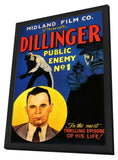 Dillinger 11 x 17 Movie Poster - Style B - in Deluxe Aluminum Frame