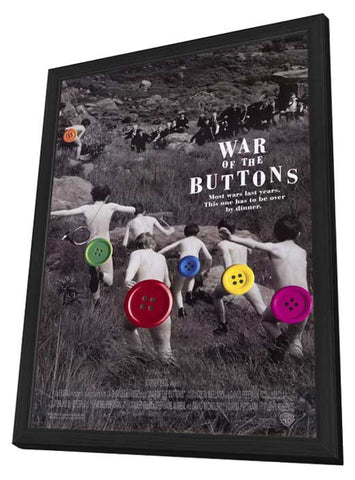 War of the Buttons 11 x 17 Movie Poster - Style A - in Deluxe Aluminum Frame