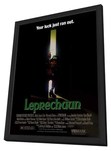 Leprechaun 11 x 17 Movie Poster - Style A - in Deluxe Aluminum Frame