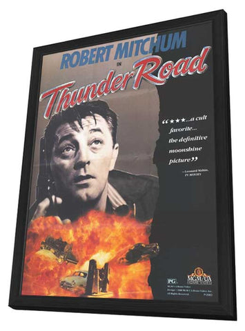 Thunder Road 11 x 17 Movie Poster - Style A - in Deluxe Aluminum Frame