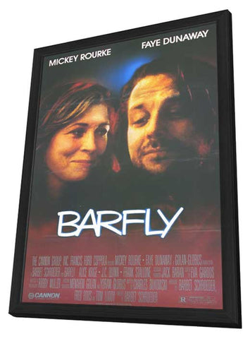 Barfly 11 x 17 Movie Poster - Style A - in Deluxe Aluminum Frame