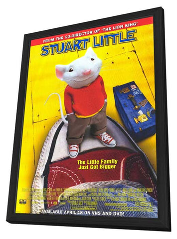 Stuart Little 11 x 17 Movie Poster - Style A - in Deluxe Aluminum Frame