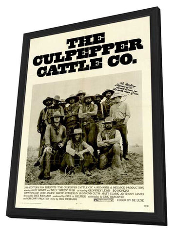 Culpepper Cattle Company 11 x 17 Movie Poster - Style A - in Deluxe Aluminum Frame