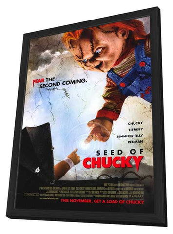 Child's Play 5: Seed of Chucky 11 x 17 Movie Poster - Style B - in Deluxe Aluminum Frame