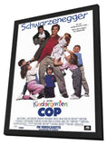Kindergarten Cop 11 x 17 Movie Poster - Style B - in Deluxe Aluminum Frame