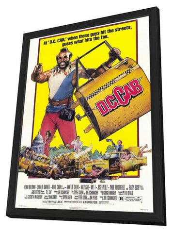 D.C. Cab 11 x 17 Movie Poster - Style A - in Deluxe Aluminum Frame