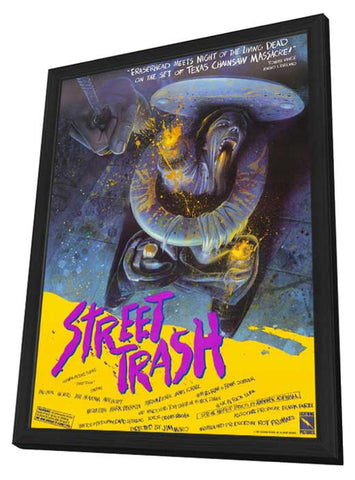 Street Trash 11 x 17 Movie Poster - Style A - in Deluxe Aluminum Frame