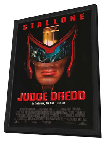Judge Dredd 11 x 17 Movie Poster - Style C - in Deluxe Aluminum Frame