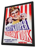 Sergeant York 11 x 17 Movie Poster - Style A - in Deluxe Aluminum Frame