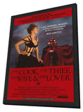 The Cook Thief, His Wife and Her Lover 11 x 17 Movie Poster - Style B - in Deluxe Aluminum Frame