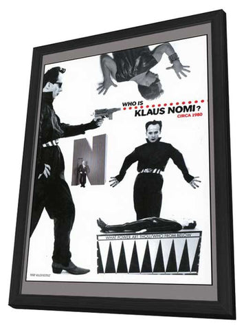 The Nomi Song 11 x 17 Movie Poster - Style B - in Deluxe Aluminum Frame