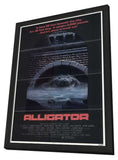 Alligator 11 x 17 Movie Poster - Style A - in Deluxe Aluminum Frame