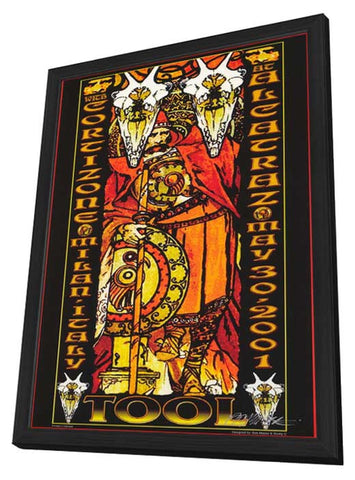 Tool 11 x 17 Music Poster - Style A - in Deluxe Aluminum Frame