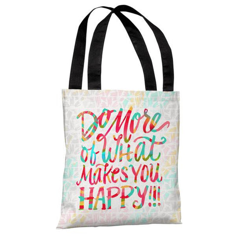 What Makes You Happy - Multi Tote Bag by Jeanetta Gonzales
