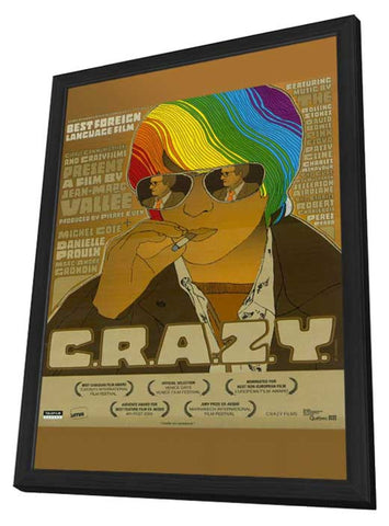 C.R.A.Z.Y. 11 x 17 Movie Poster - Style A - in Deluxe Aluminum Frame