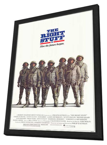 The Right Stuff 11 x 17 Movie Poster - Style D - in Deluxe Aluminum Frame
