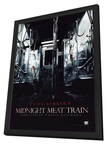 The Midnight Meat Train 11 x 17 Movie Poster - Style A - in Deluxe Wood Frame