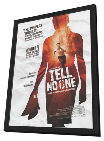 Tell No One 11 x 17 Movie Poster - Style A - in Deluxe Aluminum Frame