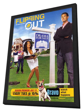 Flipping Out 11 x 17 Movie Poster - Style A - in Deluxe Aluminum Frame