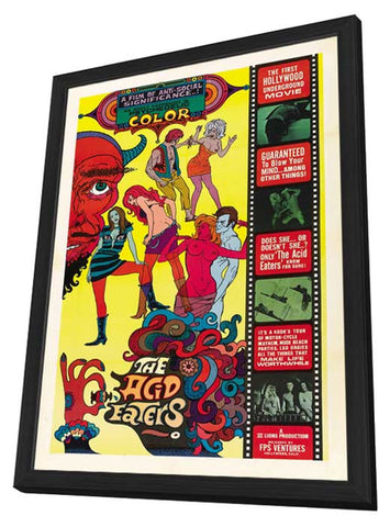 The Acid Eaters 11 x 17 Movie Poster - Style A - in Deluxe Aluminum Frame